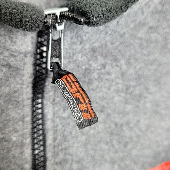 Vintage ESPN Magazine Fleece Pullover Quarter Zip Sweater Size XL - Picture 6 of 8